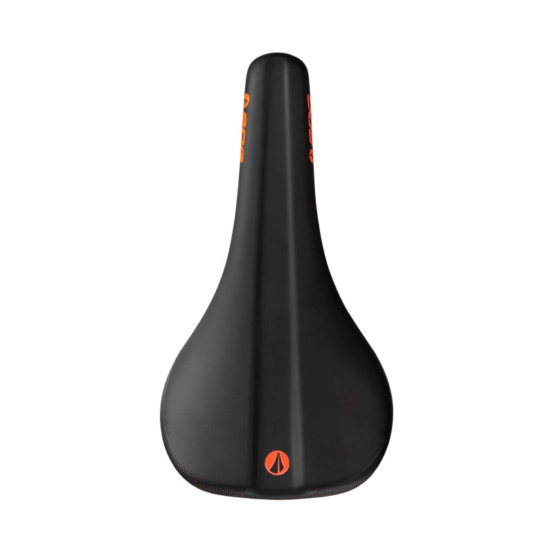 SDG Components, Bel-Air V3 Lux-Alloy, Saddle, 260 x 140mm, Unisex, 236g, Black/Orange - Image 1